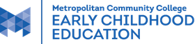 Logotipo de la Educación de la Primera Infancia del Metropolitan Community College