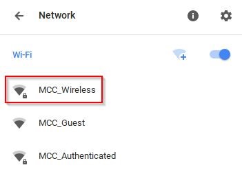 Chromebook Wireless click on MCC_Wireless image