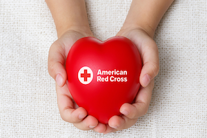 Red Cross heart