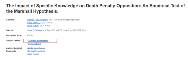 death penalty