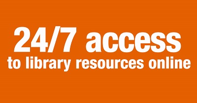 24/7 access to library resources online