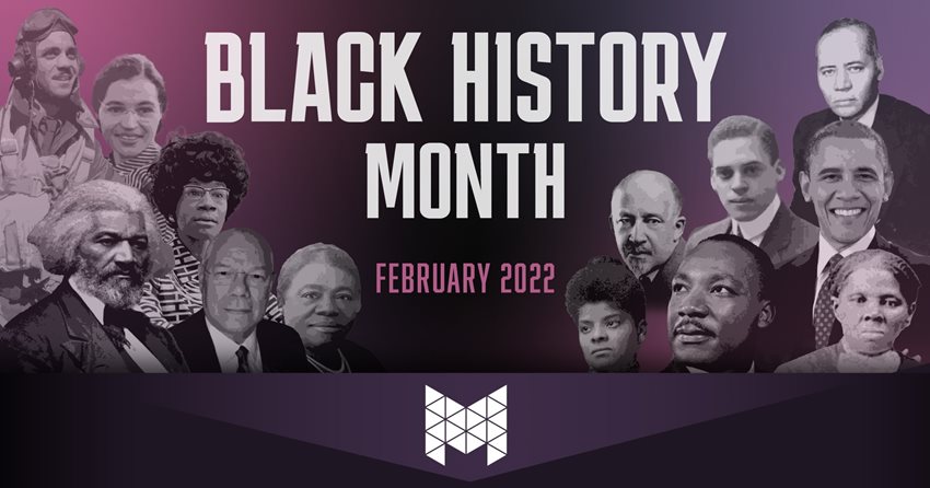 Black History month banner 2022