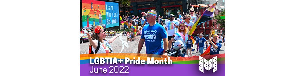 LGBTIA+ Pride month banner