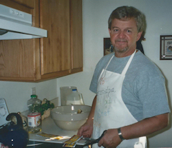 Gary cooking