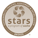 Sustainability tracking, assessment and rating system bronze seal Sustainability tracking, assessment and rating system bronze seal