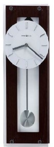 Howard Miller Emmett Coffee Black Rectangle Wall-Clock