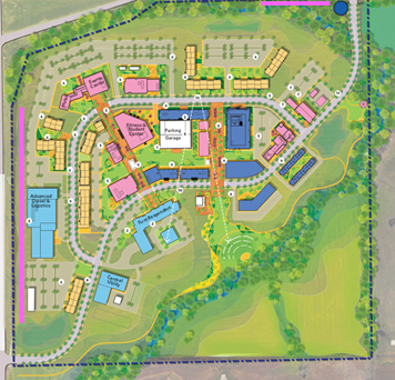 Conceptual Campus Site Plan