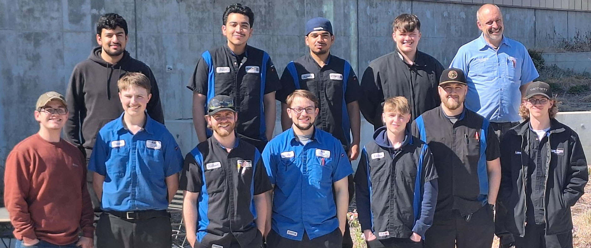 MCC Mopar CAP team posing for picture