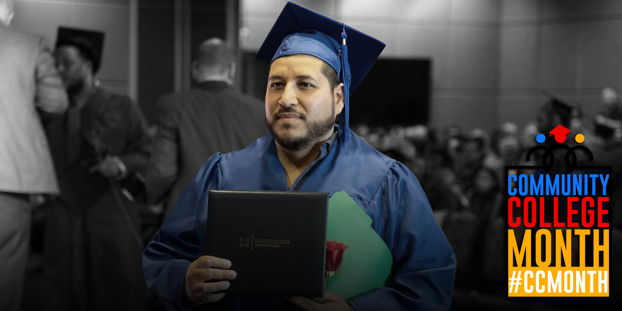 Male ELL graduate